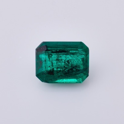 One, 1.28ct, Loose Emerald Cut Colombian Emerald