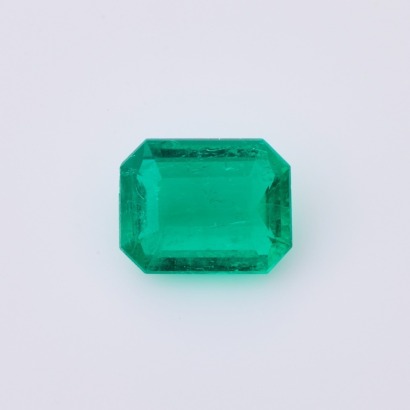 One .97ct, Loose Emerald Cut Colombian Emerald
