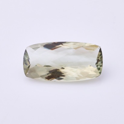 One 16.50ct, Loose Long Cushion Cut Prasiolite