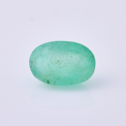 One 3.20ct, Loose Oval Mixed Cut Emerald