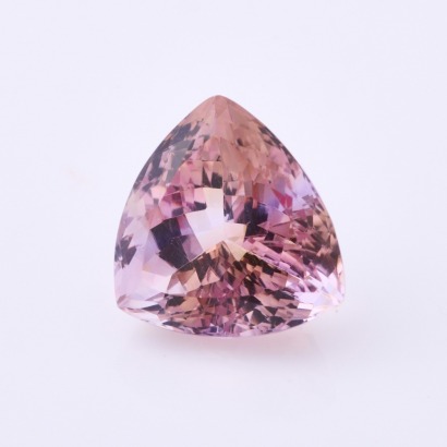 One 21ct, Loose Trilliant Shaped Ametrine