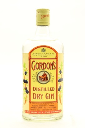(1) Gordon's Distilled Dry Gin, 42.9% ABV, 750ml