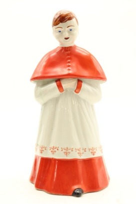 (1) A Vintage Labbe Franceious Voiron Choir Boy Decanter