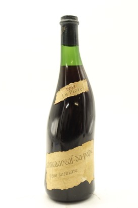 (1) 1962 Brotte Pere Anselme Chateauneuf-du-Pape La Fiole du Pape, Rhone