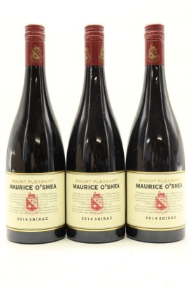 (3) 2014 Mount Pleasant Maurice O'Shea Shiraz, Hunter Valley [JR18]