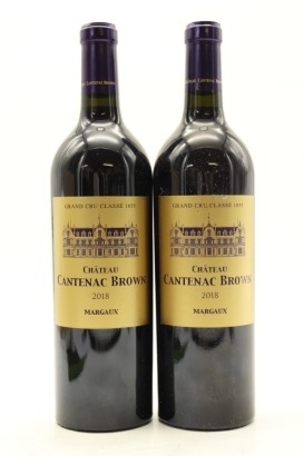 (2) 2018 Chateau Cantenac Brown, Margaux