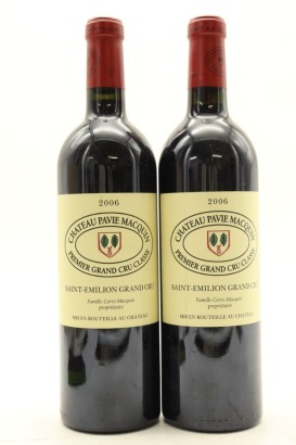 (2) 2006 Chateau Pavie Macquin, Saint-Emilion Grand Cru [JR16]