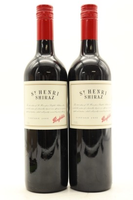 (2) 2008 Penfolds St. Henri Shiraz, South Australia [JR17.5] [RP95] [BC96]