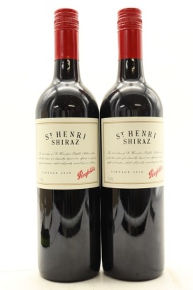 (2) 2010 Penfolds St. Henri Shiraz, South Australia [JR17.5] [WS95]