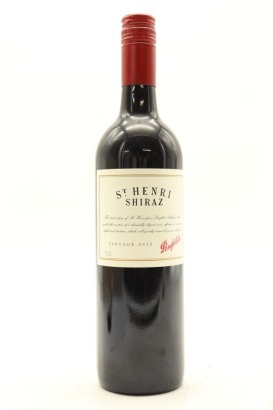 (1) 2012 Penfolds St. Henri Shiraz, South Australia [JR17.5] [JO96]