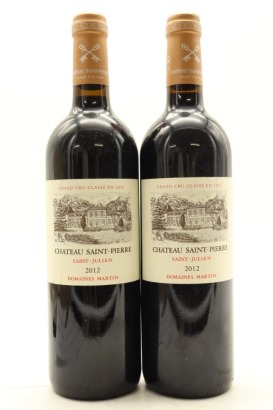 (2) 2012 Chateau Saint-Pierre, Saint-Julien [JR16] [WE94]
