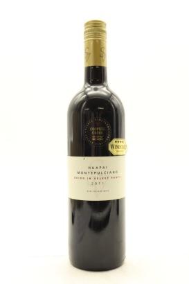 (1) 2011 Coopers Creek Single Vineyard Huapai Montepulciano 'Guido in Velvet Pants', Kumeu