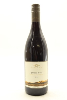 (1) 2008 Te Mata Estate Vineyards Gamay Noir, Hawke's Bay
