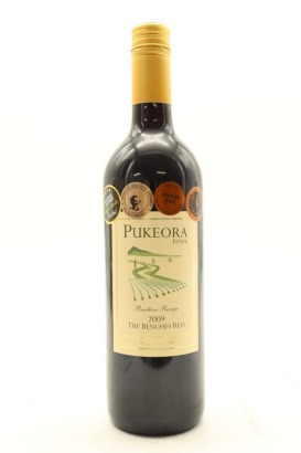 (1) 2009 Pukeora Estate The Benchs Red, Hawke's Bay