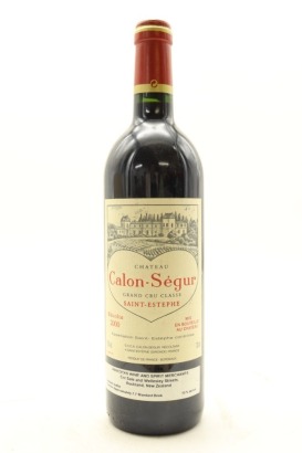 (1) 2000 Chateau Calon-Segur, Saint-Estephe [JR17] [WE93]