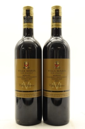 (2) 2007 Villa Maria Cellar Selection Merlot Cabernet Sauvignon, Hawkes Bay