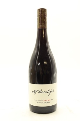 (1) 2015 Mt. Beautiful Pinot Noir, North Canterbury