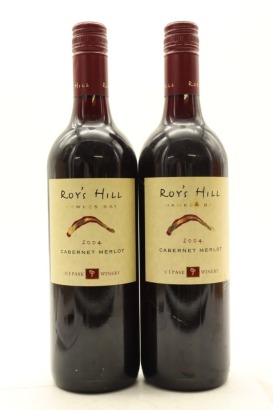 (2) 2004 Pask Roy's Hill Merlot Cabernet, Hawke's Bay