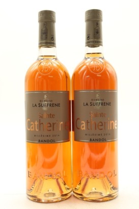 (2) 2016 Domaine La Suffrene Bandol Rose Cuvee Sainte Catherine, Provence