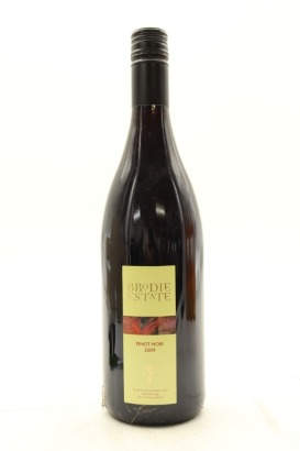 (1) 2009 Brodie Estate Pinot Noir, Martinborough