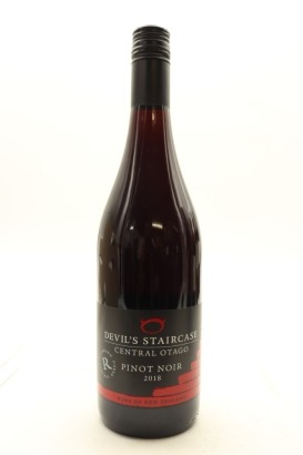 (1) 2018 Devil's Staircase Pinot Noir, Central Otago