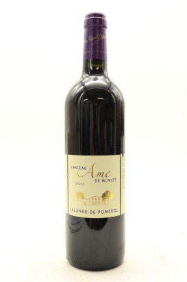(1) 2009 Chateau Ame de Musset, Lalande-de-Pomerol