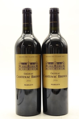 (2) 2016 Chateau Cantenac Brown, Margaux [WE94]