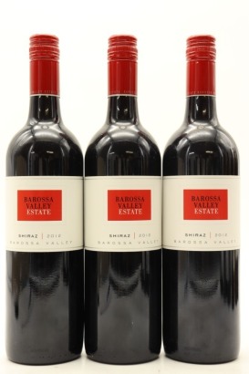 (3) 2012 BVE Barossa Valley Estate Shiraz, Barossa Valley
