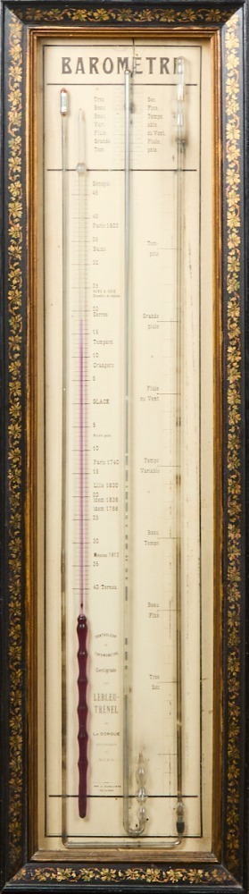 Colonial Barometer A Napoleon 111 Barometer