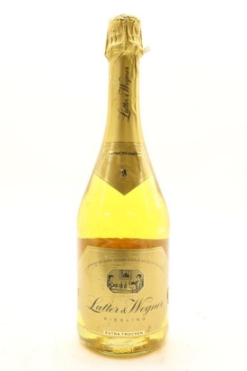 (1) NV Lutter & Wegner Riesling Sekt Extra Trocken, Germany