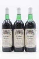 (3) 1974 McWilliams 'Bakano' Light Dry Red Table Wine, Hawkes Bay (UMS) (TS)