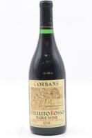 (1) NV Corbans Velluto Rosso 'Rich Red Table Wine', Henderson Valley, circa 1970s (TS)