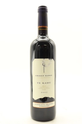 (1) 2007 Craggy Range Te Kahu, Gimblett Gravels
