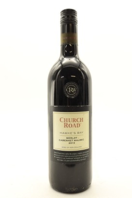 (1) 2013 Church Road Merlot - Malbec - Cabernet Sauvignon, Hawke's Bay