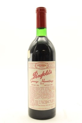 (1) 1981 Penfolds Grange Bin 95, South Australia [RP97]