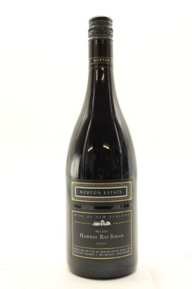 (1) 2010 Morton Estate Black Label Syrah, Hawke's Bay