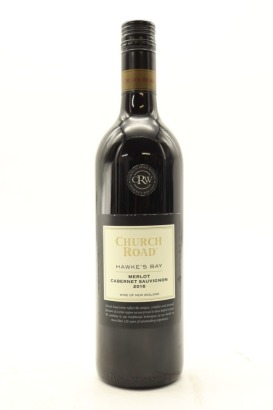 (1) 2016 Church Road Merlot Cabernet Sauvignon, Hawke's Bay