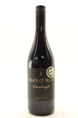 (1) 2012 Man O' War Dreadnought Syrah, Waiheke Island [JR17.5] [BC95]