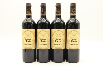 (4) 2018 Chateau Gloria, Saint-Julien [JR16.5] [WE94] [WS93]