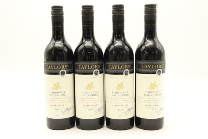 (4) 2012 Taylors Wakefield Estate Cabernet Sauvignon, Clare Valley