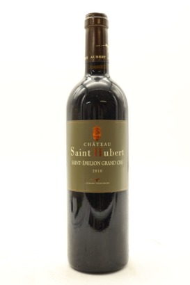 (1) 2010 Chateau Saint Hubert Saint-Emilion Grand Cru