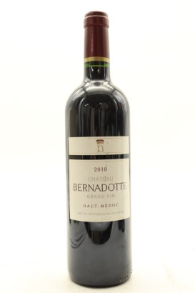 (1) 2010 Chateau Bernadotte, Haut-Medoc [JR16]