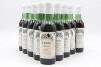 (12) 1971 McWilliams 'Bakano' Light Dry Red Table Wine, Hawkes Bay, 375ml (UMS) (TS) (TS) (TOL)