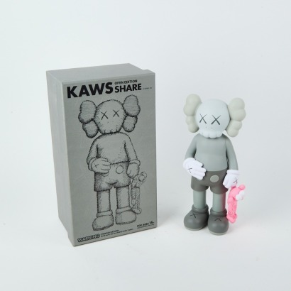 KAWS Share Grey