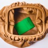 Bottega Veneta, Brown Leather, "The Pouch" Clutch Bag - 3