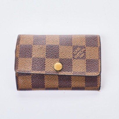 Louis Vuitton, Damier Ebene 6 Key Holder