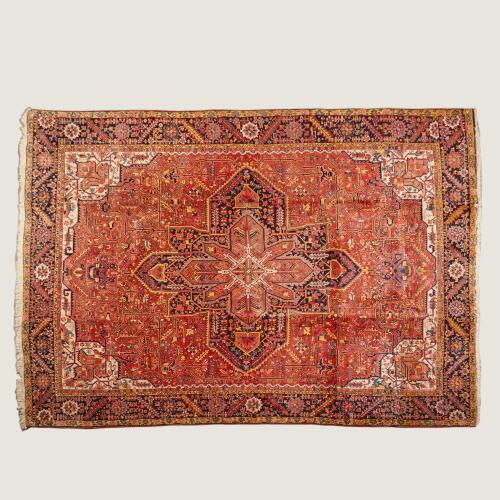A Large Iranian Heriz Carpet