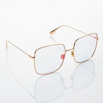 Christian Dior, Dior Stellaire1 Gold Frame Sunglasses with Case