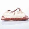 Gucci, Off White Canvas / Leather Jackie O Bouvier Hobo Bag - 2
