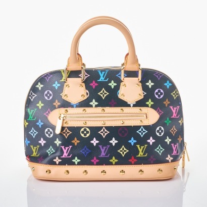 Louis Vuitton, Mulitcolore Alma M Noir - Near new